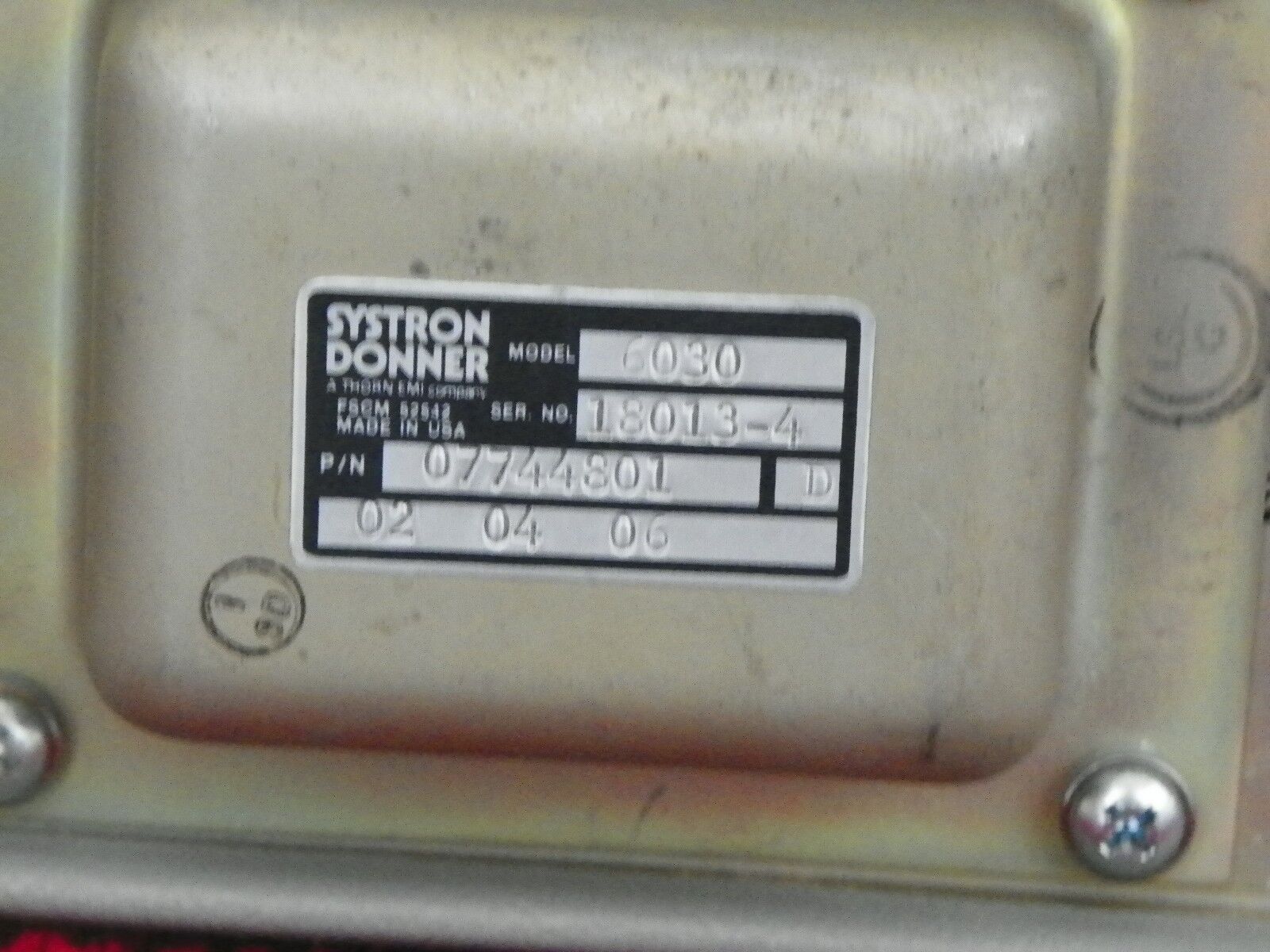 Systron Donner 6030 microwave frequency counter 10hz-26.5Ghz w/opt 02,04,& 06 Systron Donner 6030 microwave frequency counter 10hz-26.5Ghz w/opt 02,04,& 06
